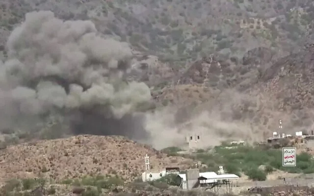 Houthi forces claim 300 Saudi airstrikes this week across eight Yemeni governorates