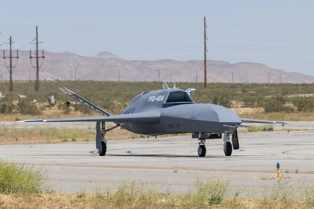 Northrop Grumman’s YFQ-48A Talon Blue completes first fully autonomous flight in Mojave