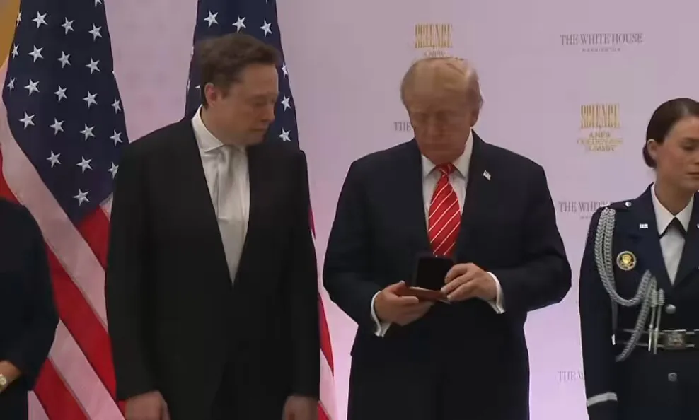 Trump awards top US science medals to six tech CEOs who donated billions