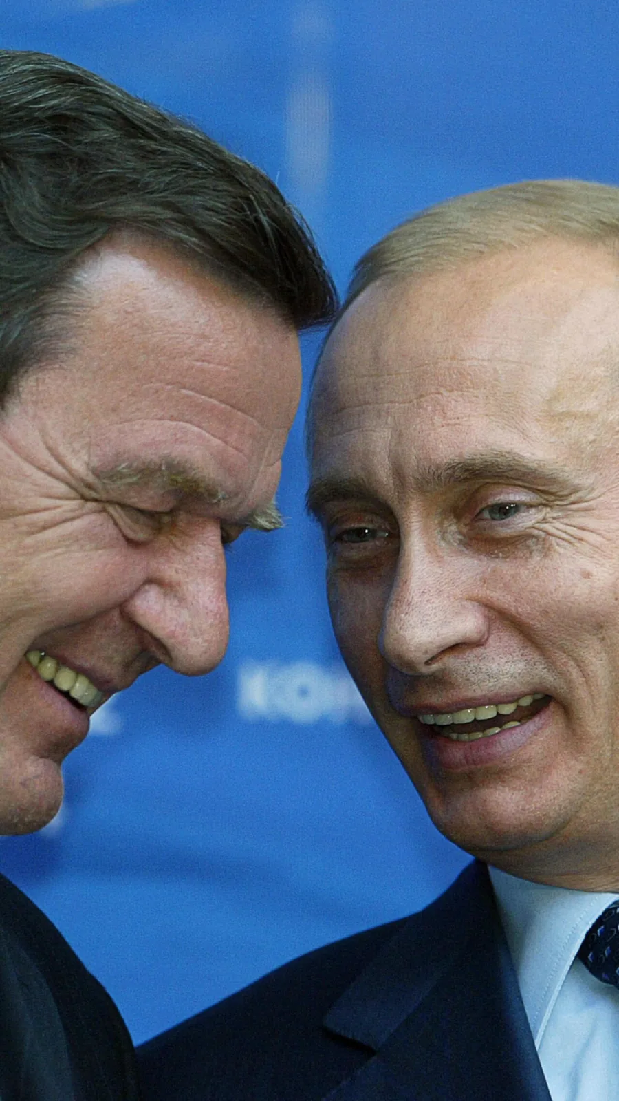 Ex-German Chancellor Schröder attends Putin's birthday, sparking outrage in Germany