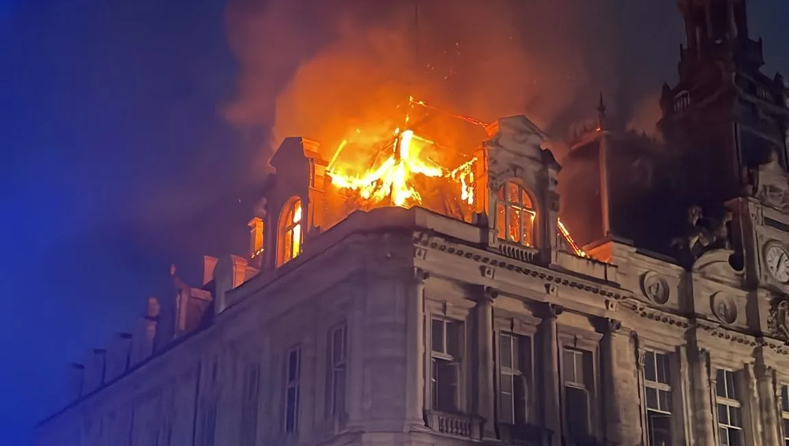 Limoges town hall arson: two suspects placed in pre-trial detention over fire