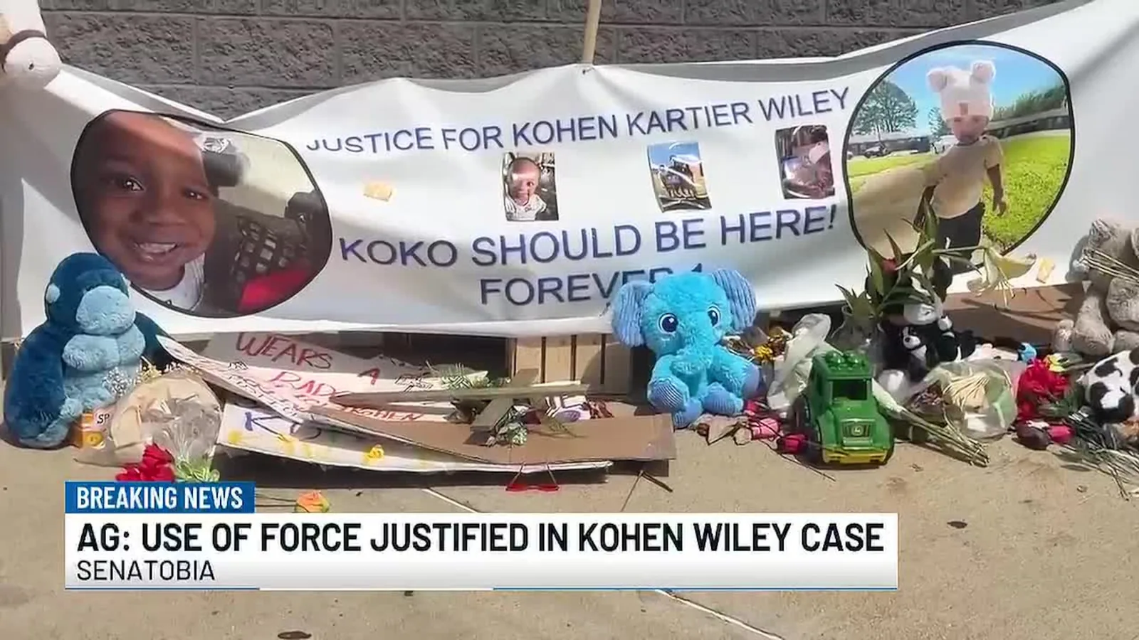 Mississippi AG Rules Fatal Police Shooting of 1-Year-Old Kohen Wiley Justified