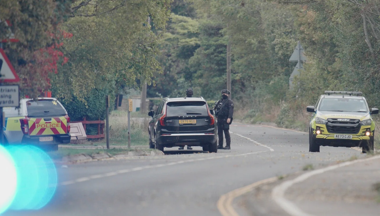 UK police arrest five men in suspected bomb plot at US base used for Iran strikes
