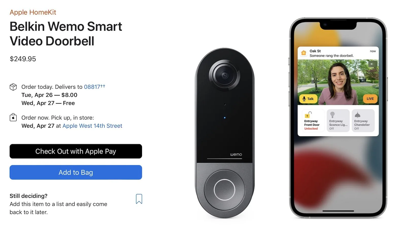 Apple and LG partner on smart lock, doorbell, and thermostat for smart home push