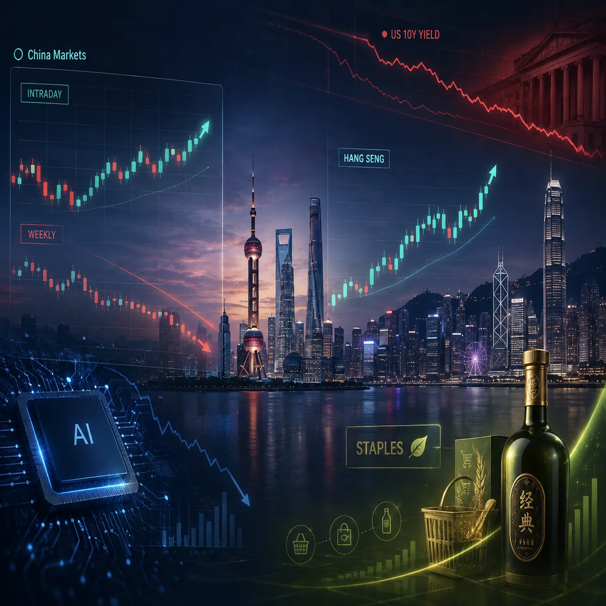 **China Chip Stocks Surge, STAR 50 Index Jumps 3.93% on AI Demand and Policy Boost**