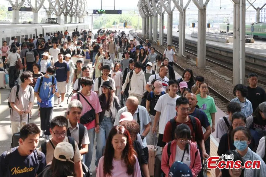 China Railway Expects 22.34 Million Passenger Trips on September 25