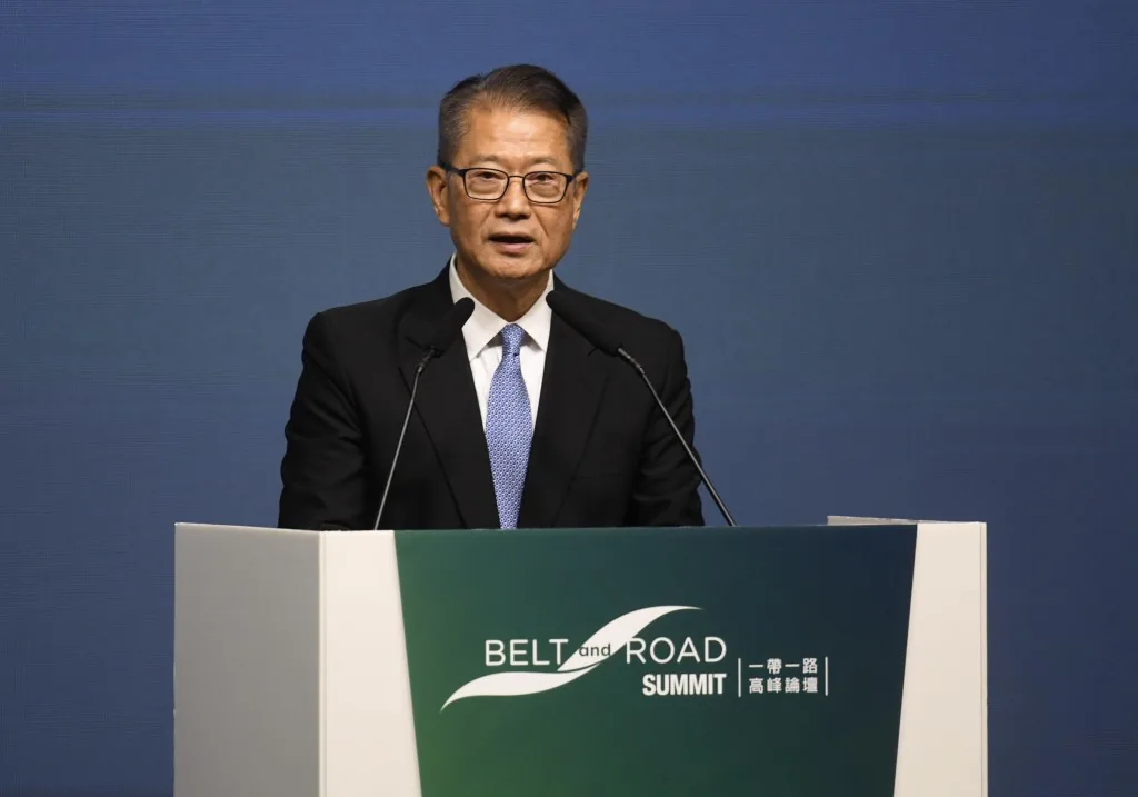 Hong Kong Financial Secretary cites AI-driven export surge, confident in GDP target