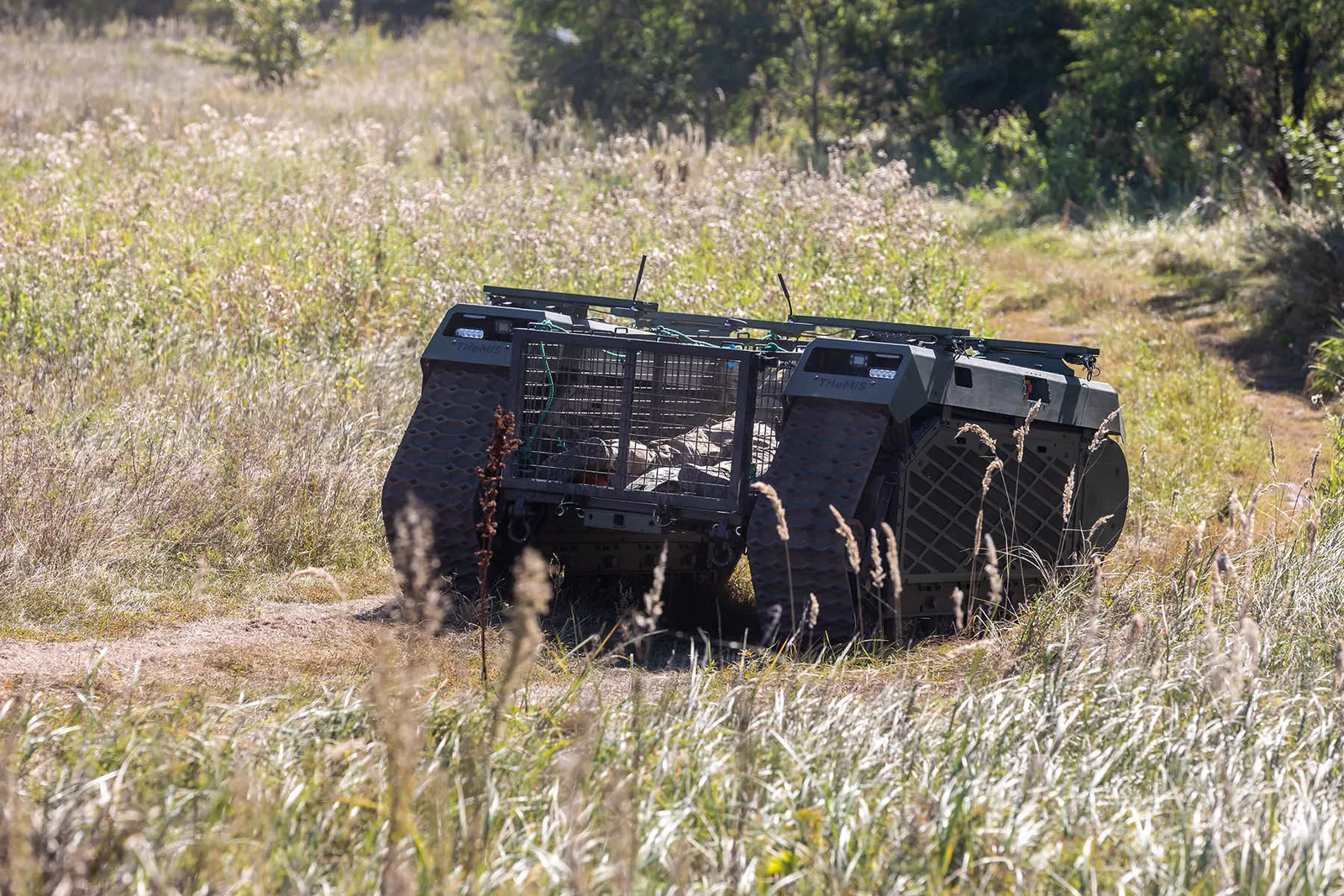 Ukraine Claims First Combat Airdrop of Suicide Ground Robots Behind Russian Lines in Donetsk