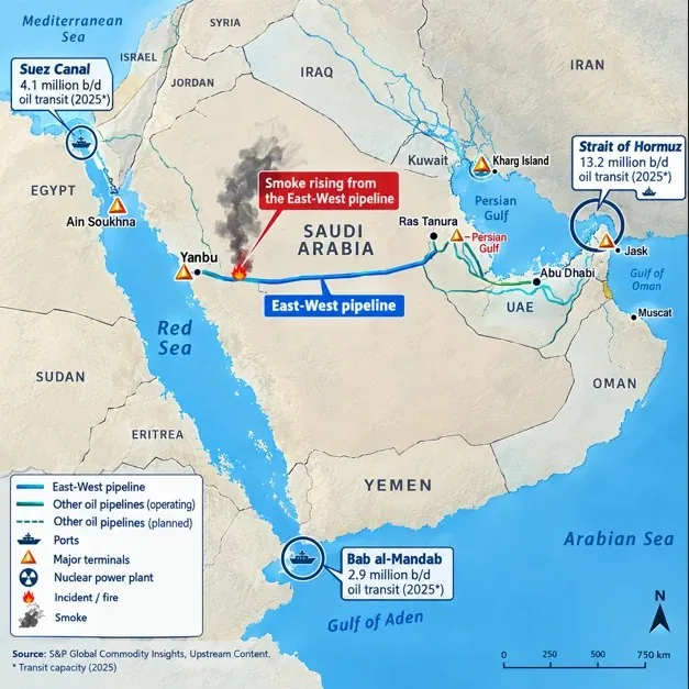 U.S. Energy Secretary says Saudi East-West pipeline damaged by drone attack to resume soon