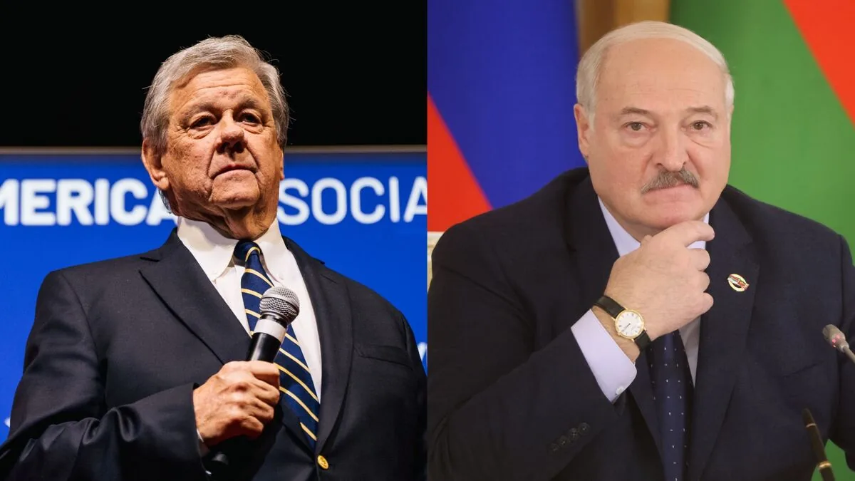 Trump envoy Cole announces Belarus releases 25 prisoners, US to lift sanctions on two firms