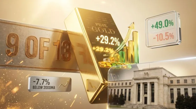 Gold plunges below $4,200 as Fed rate hike fears trigger Chinese ETF outflows