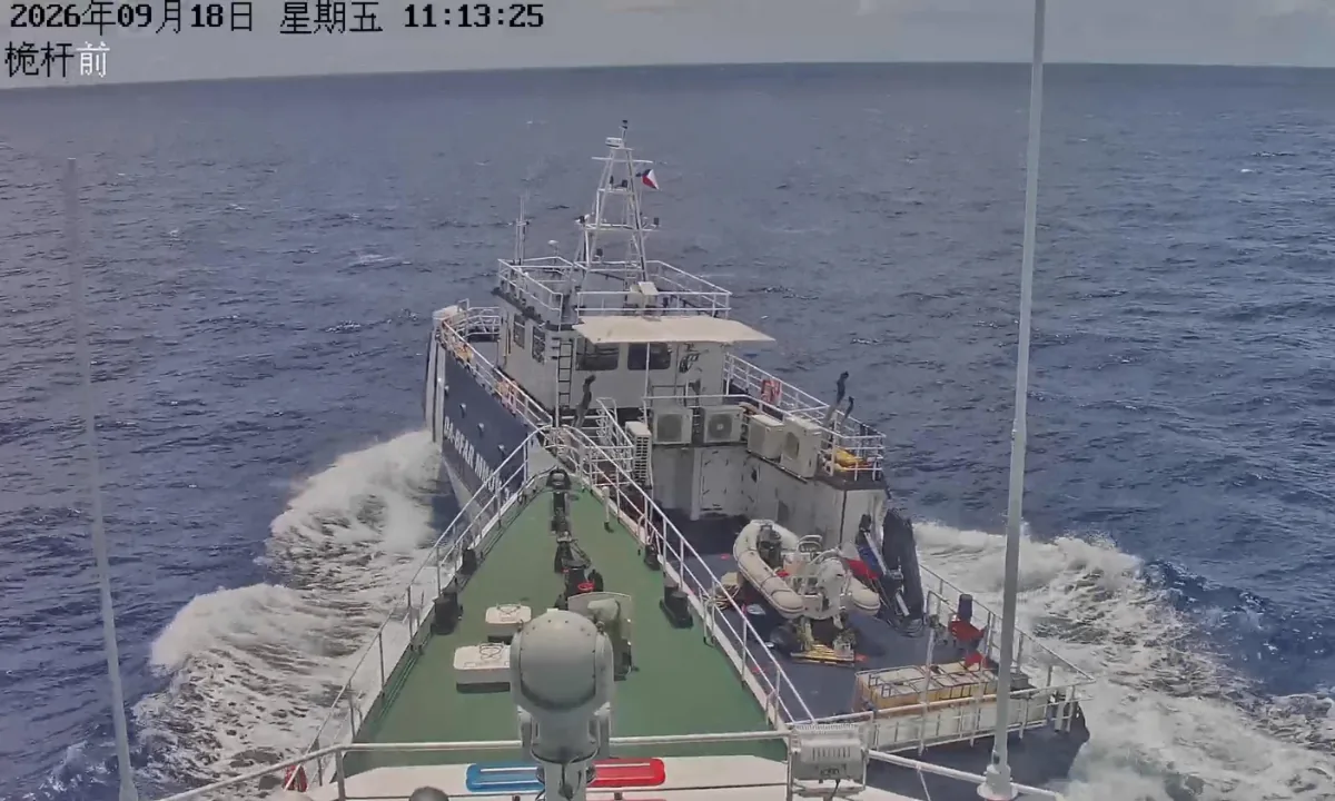 China Accuses Philippine Vessel of Deliberate Collision Near Sabina Shoal