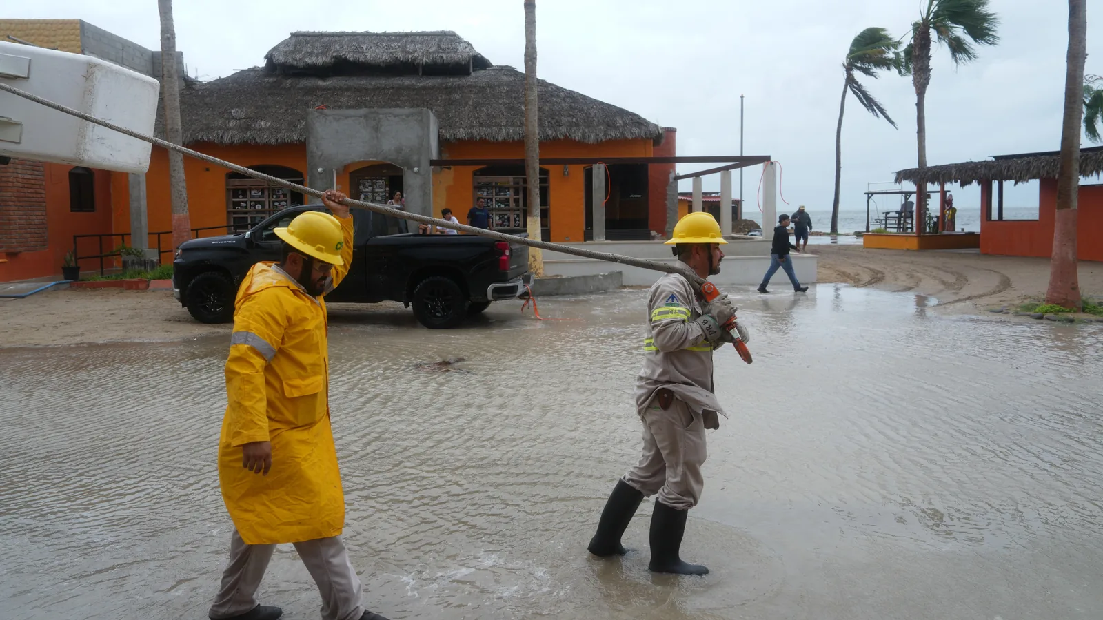 Hurricane Polo slams Mexico's Baja California Sur with 110 mph winds and flooding