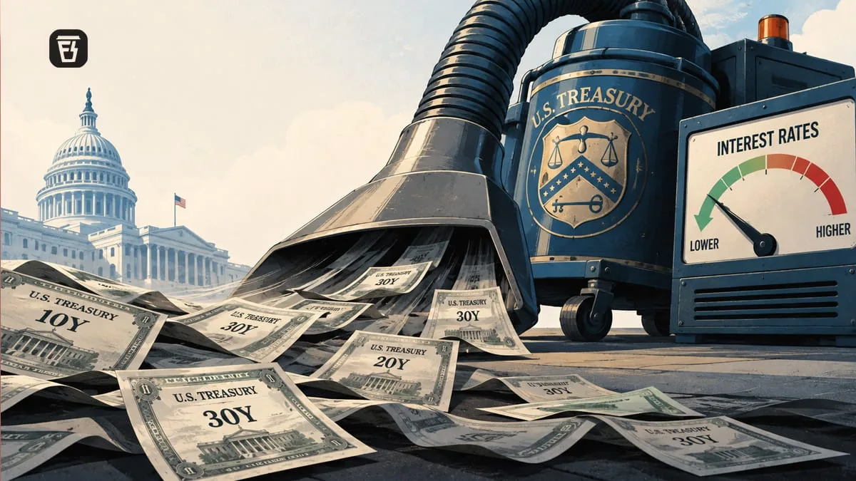 US Treasury 3-month bill yield rises to 4.015% as 6-month demand drops sharply