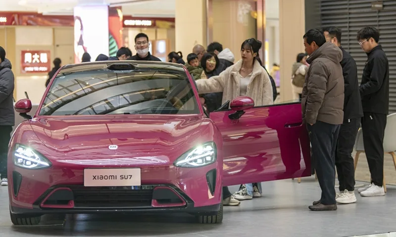 China September Auto Sales Fall 8.4% as NEV Share Hits Record 61.6%
